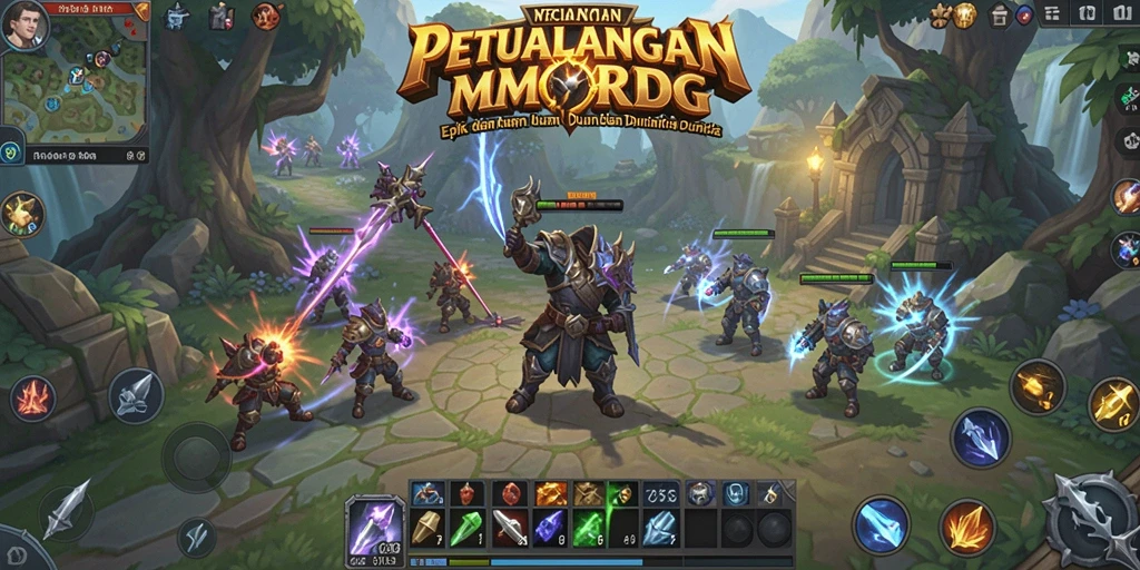 Screenshot utama 2757 menampilkan gameplay seru MMORPG.