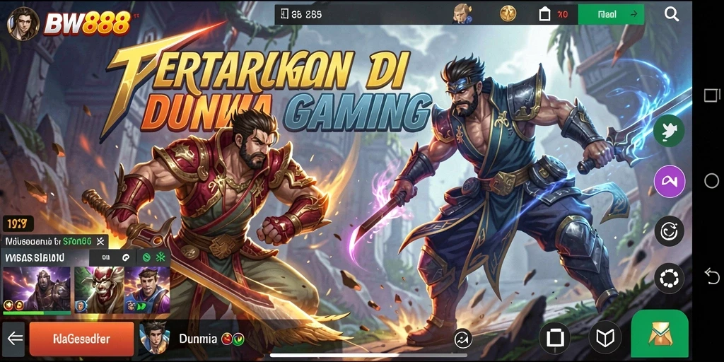 Gameplay aksi menegangkan di BW888 dengan karakter unik.