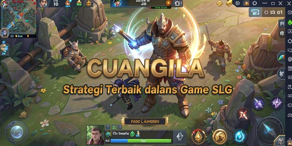 Tampilan menarik dari gameplay CUANGILA dalam dunia SLG.