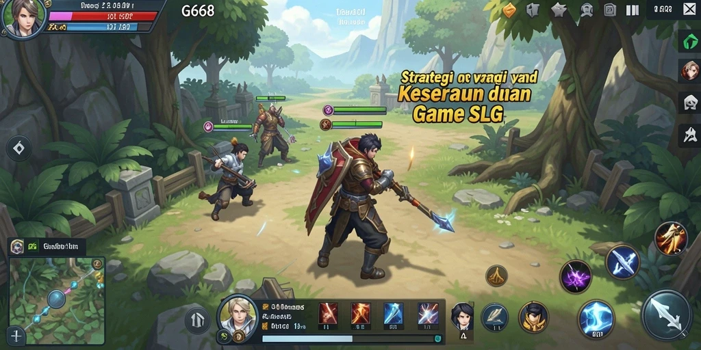 Tampilan menarik dalam gameplay SLG G668 yang mendebarkan
