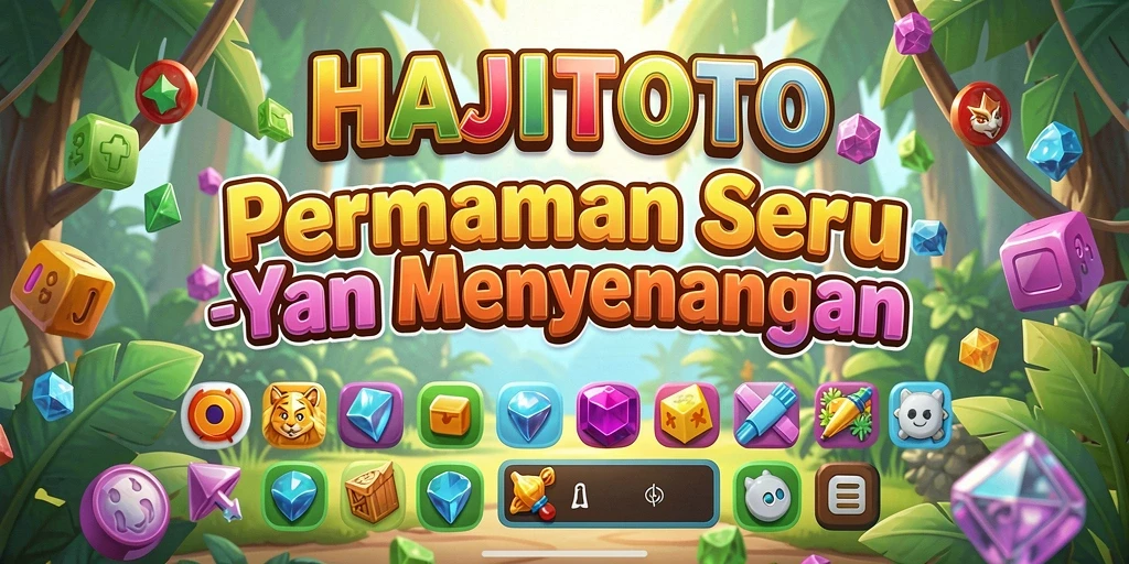 Tampilan gameplay <strong>HAJITOTO</strong> dengan level Match-3 yang menantang dan berwarna.