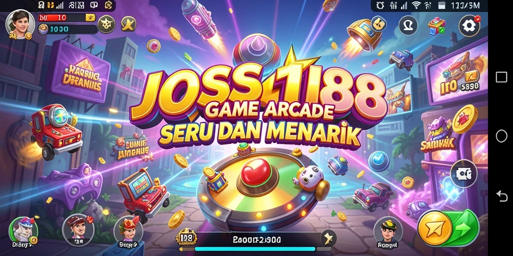Screenshot gameplay JOSS188 yang menampilkan keseruan bermain Arcade.
