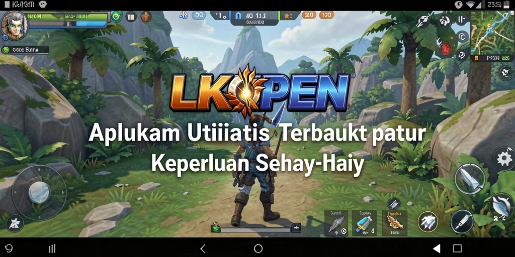 Tampilan antarmuka LKOPEN menunjukkan kemudahan akses aplikasi utility.
