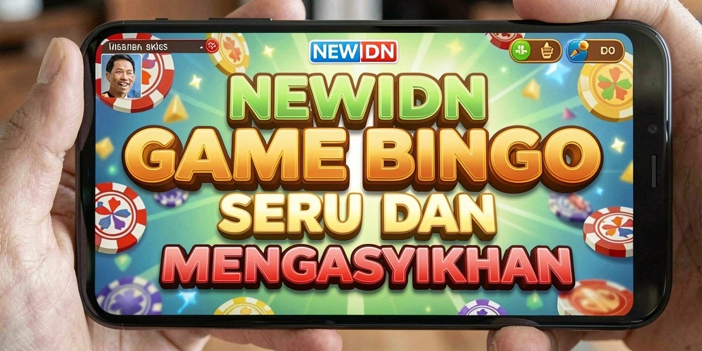 Tangkapan layar dari gameplay seru di NEWIDN yang menunjukkan keseruan Bingo.