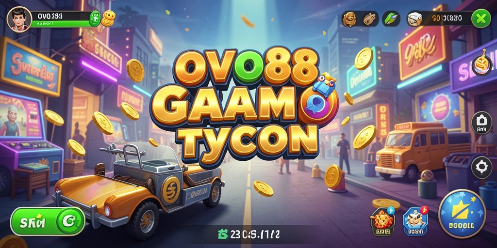 Screenshot OVO88 menampilkan gameplay Tycoon yang menantang dan seru.