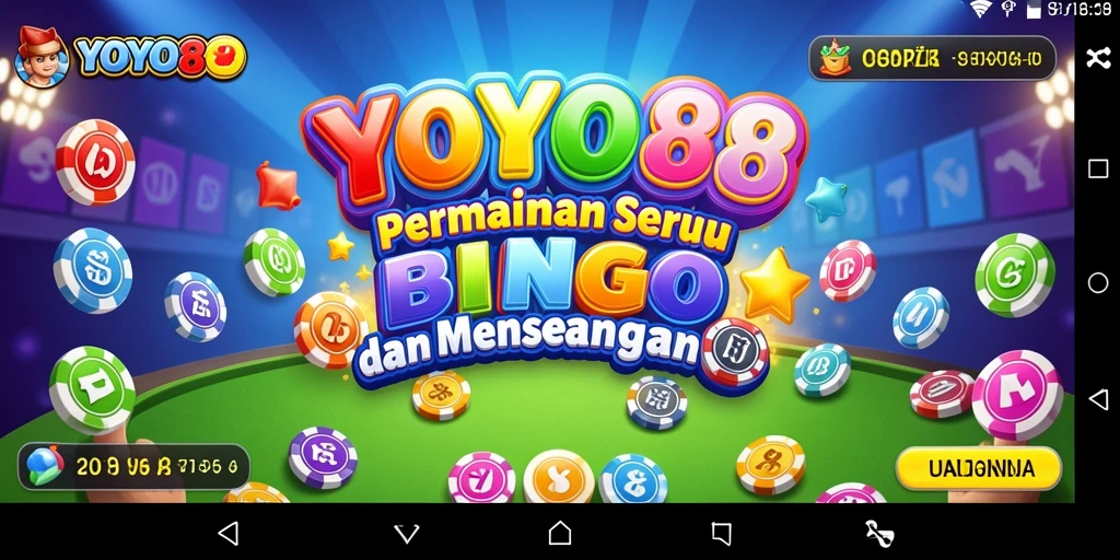 Tampilan screenshot <strong>YOYO88</strong> yang menunjukkan momen seru bermain bingo.